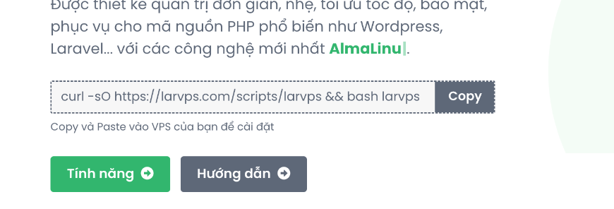 Script cài đặt thư viện và các tiện tích của larvps