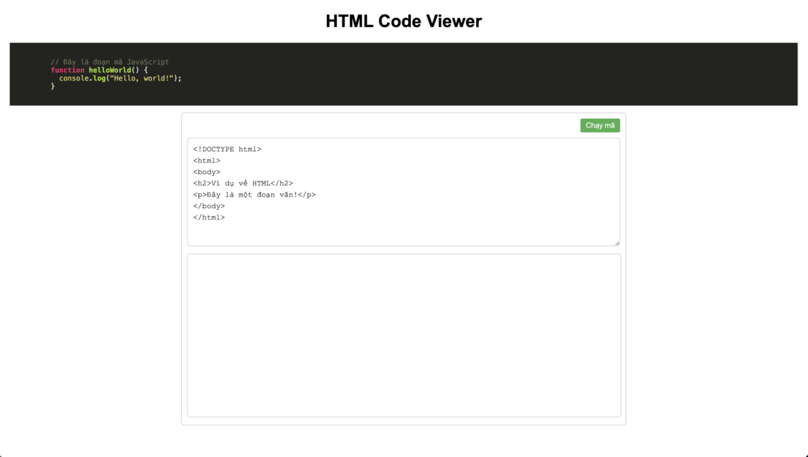 Hiển thị code bằng highlight.js